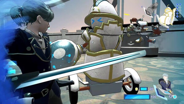 Screenshot of 落恩典记/LoseGraceTale gameplay showing in-action mechanics