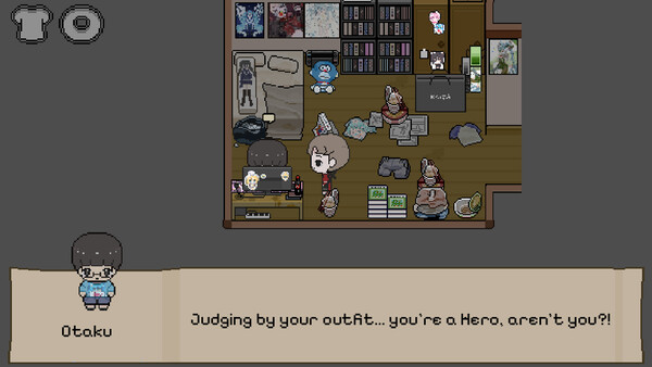 Скриншот из Non-violent Hero 非暴力系勇者!