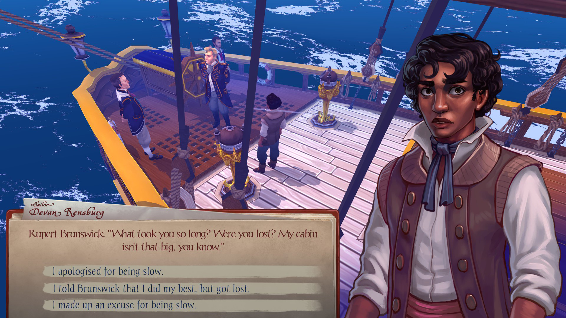 screenshot of Herald: An Interactive Period Drama - Book I & II 1