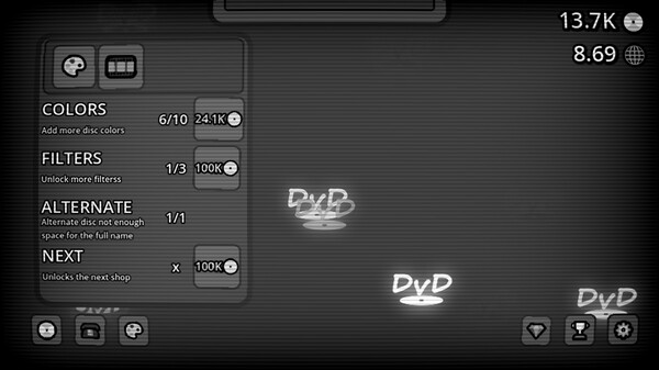 The DvD idle game Demo screenshot 5