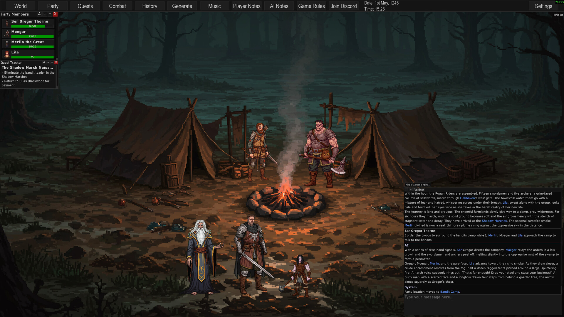 Skaldsong screenshot #1