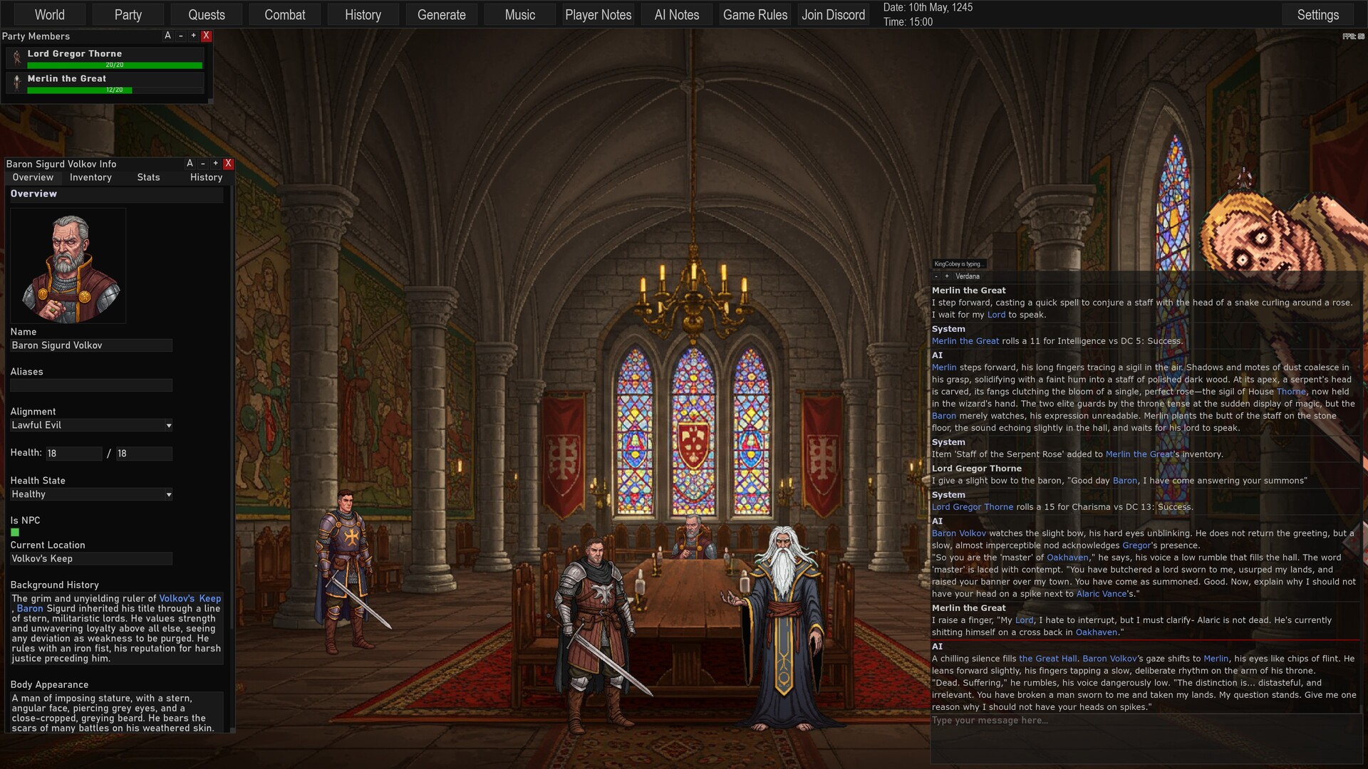 Skaldsong screenshot 2