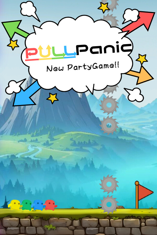 Capa de PULL Panic : New PartyGame