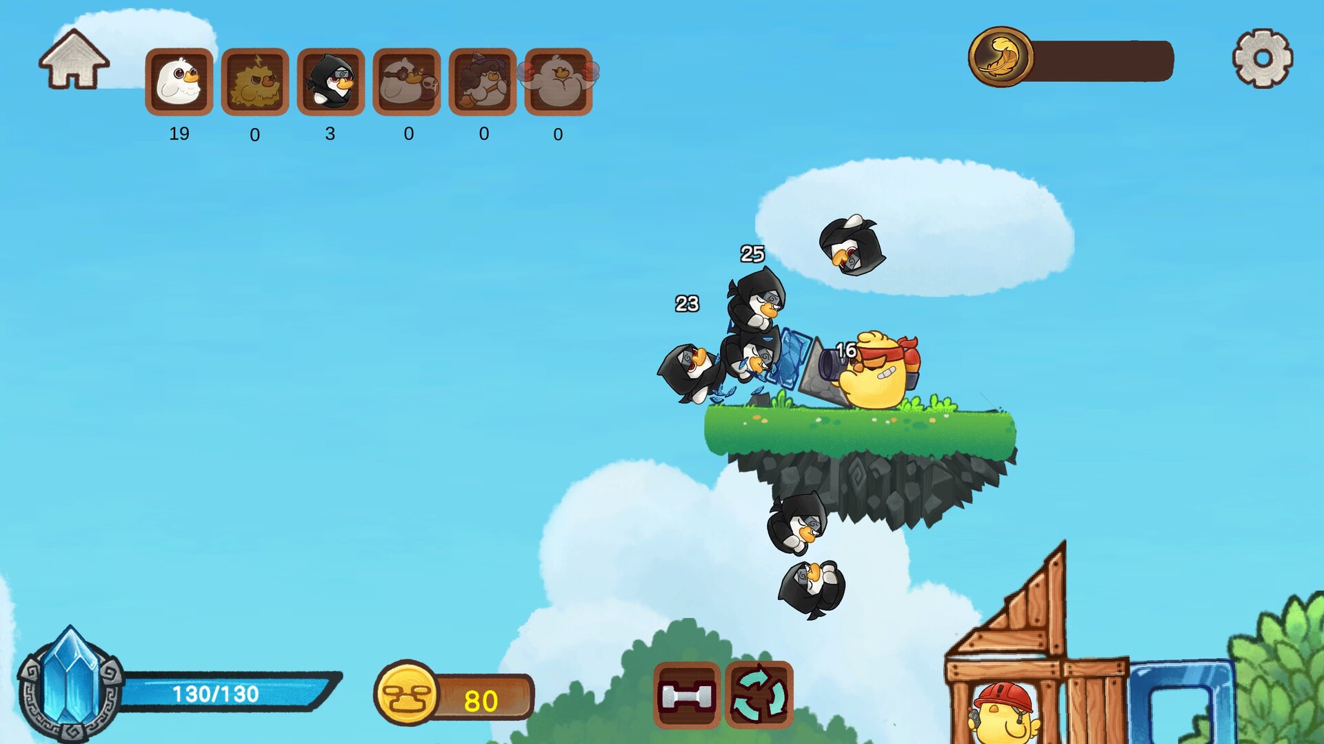 Fowl Brawl: When Chickens Fly screenshot #8