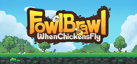 Steam cover for Fowl Brawl: When Chickens Fly.