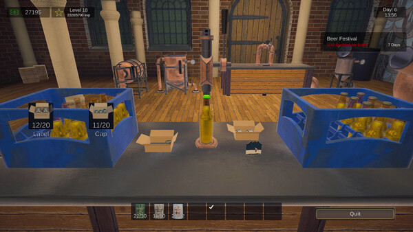 Screenshot of Beer Manufacture Simulator