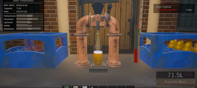 啤酒制造模拟器（Beer Manufacture Simulator）