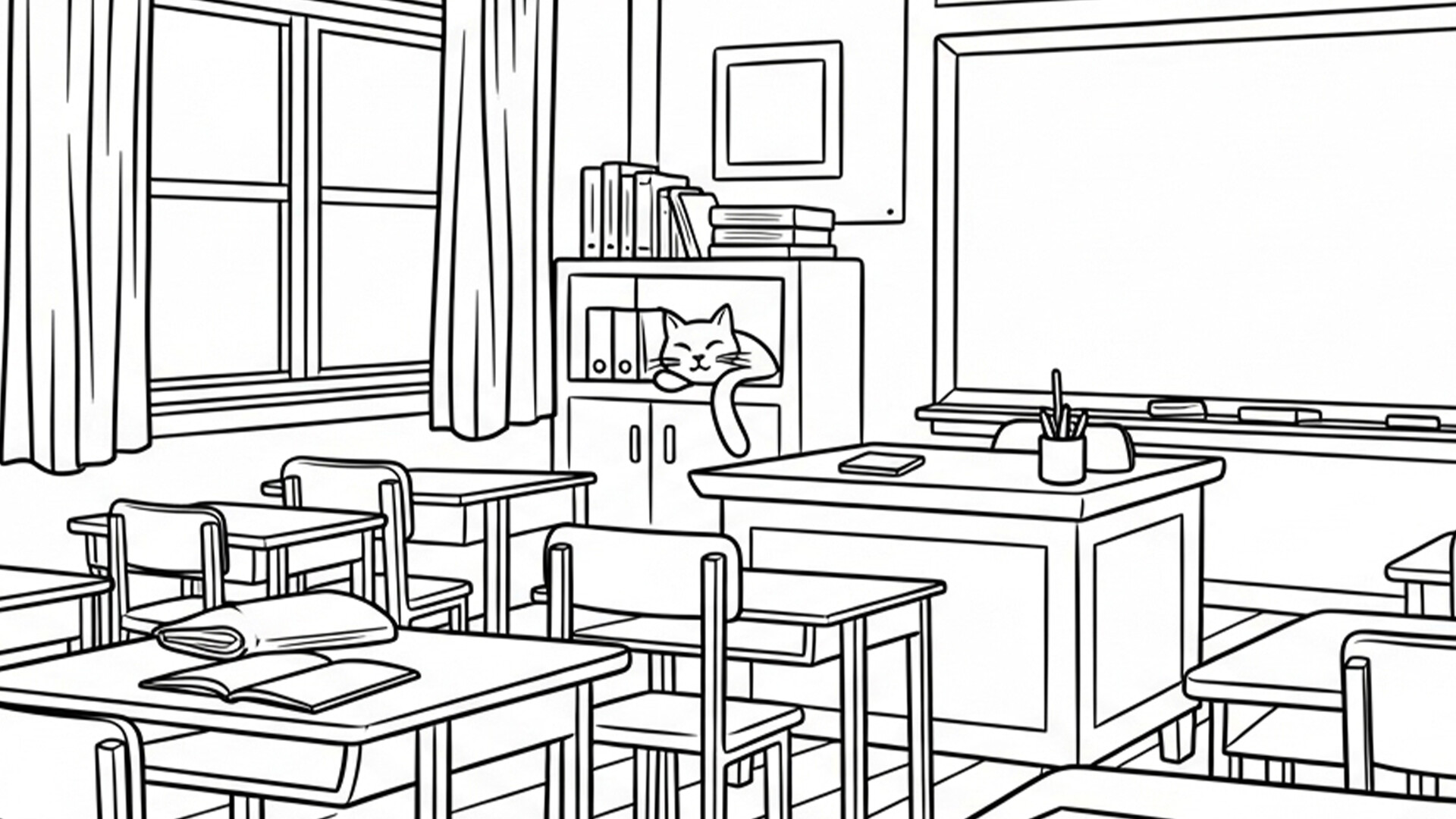 100 Cats Lost in the 19th Century Find & Color screenshot #4