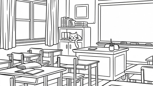 100 Cats Lost in the 19th Century Find & Color