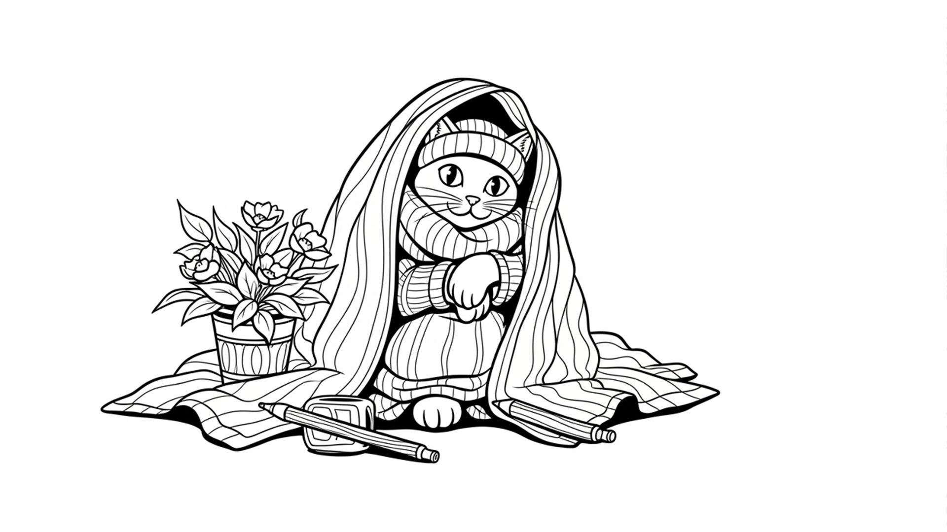 100 Cats Lost in the 19th Century Find & Color screenshot #2