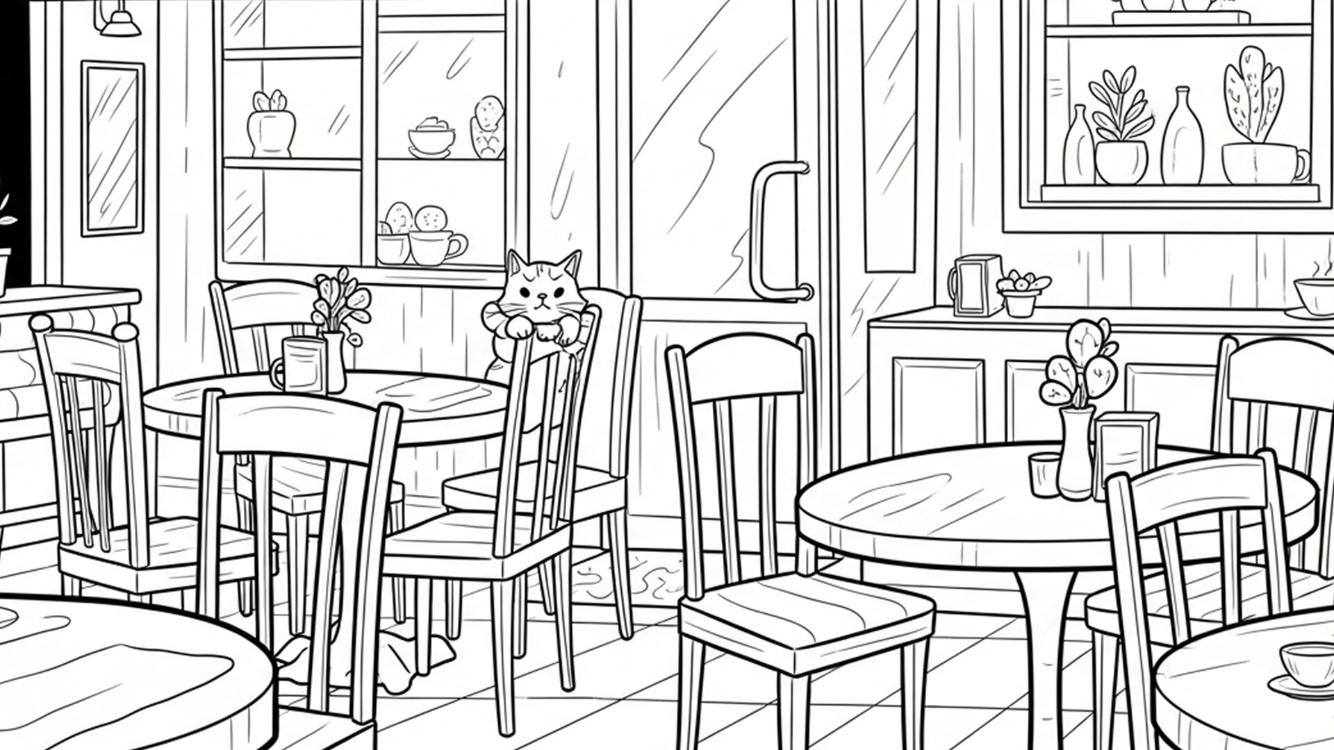 100 Cats Lost in the Stone Age Find & Color screenshot #3