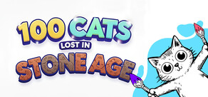 100 Cats Lost in the Stone Age Find & Color