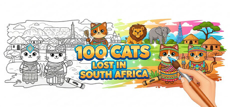 100 Cats Lost in South Africa Find & Color