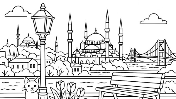 100 Cats Lost in Turkey Find & Color screenshot 5