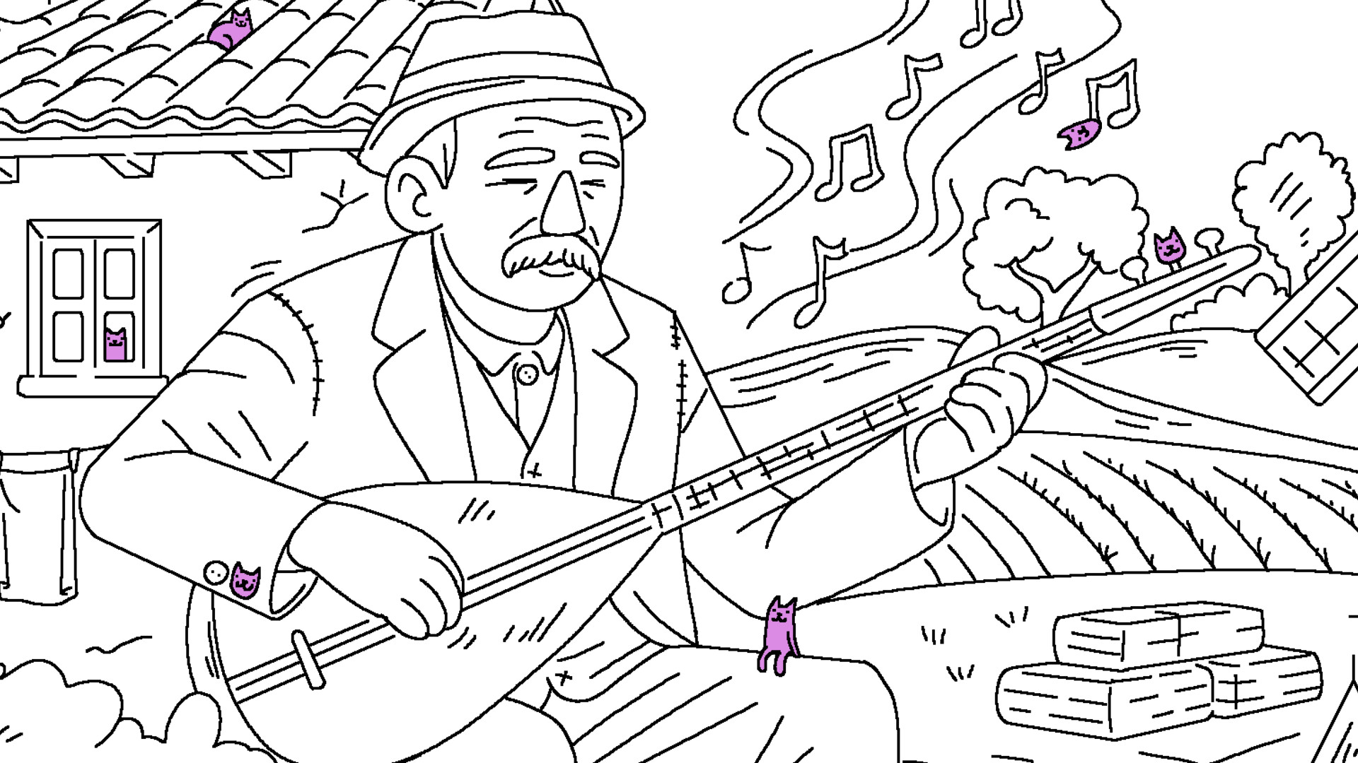 100 Cats Lost in Turkey Find & Color screenshot #2