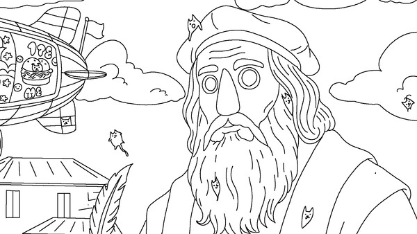 Screenshot of 100 Cats Lost in Italy Find & Color