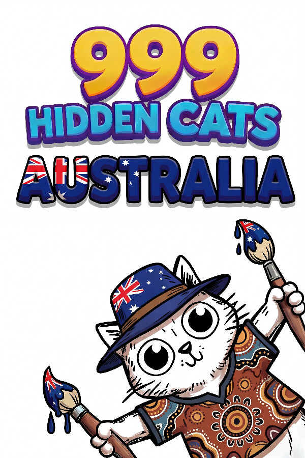 Capa de 999 Hidden Cats: Australia Together