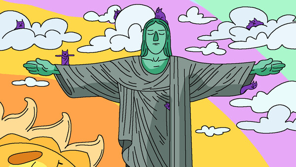 100 Cats Lost in Brazil Find & Color screenshot 3