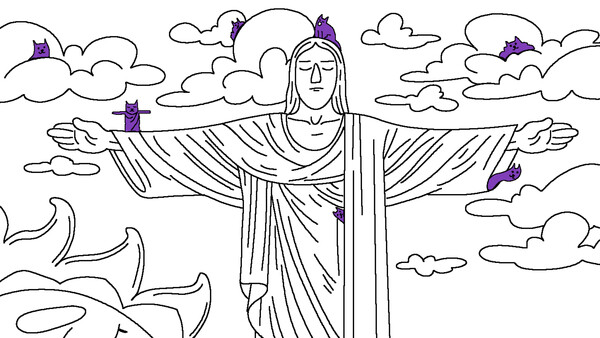 100 Cats Lost in Brazil Find & Color screenshot 2