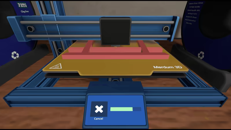 Printfarm Simulator video 1
