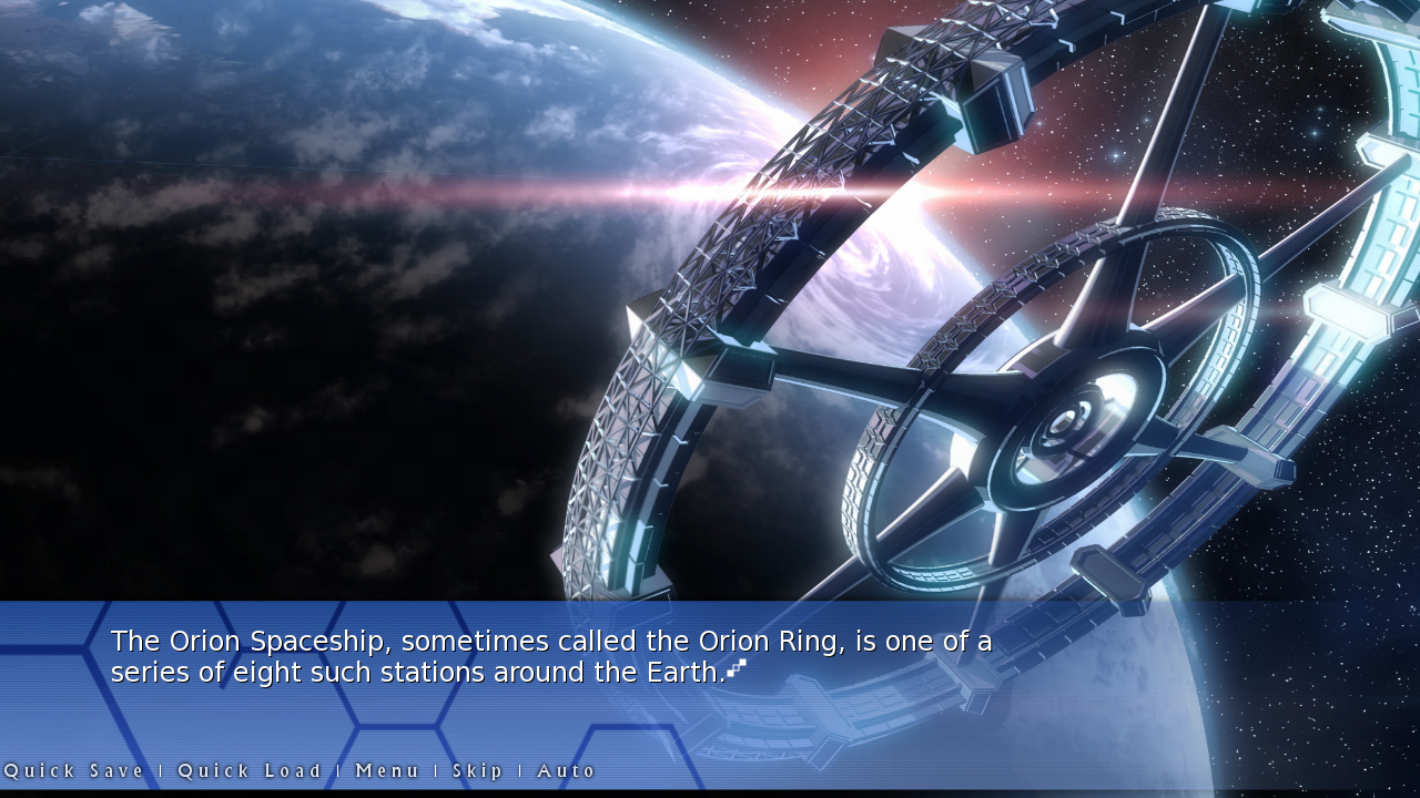Orion: A Sci-Fi Visual Novel Featured Screenshot #1