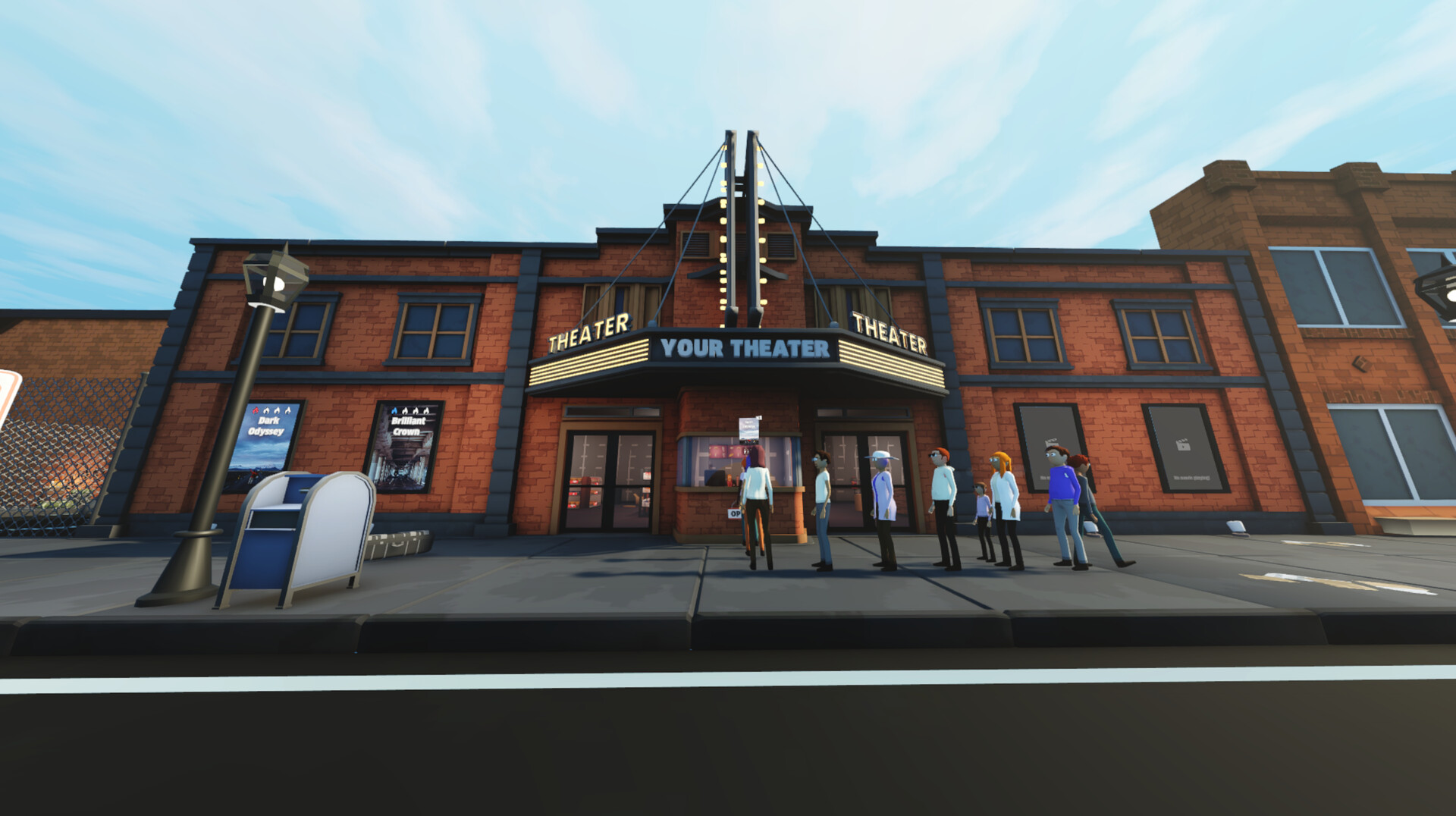 #3. Ultimate Theater Simulator Demo (Steam) De: steelbox Games