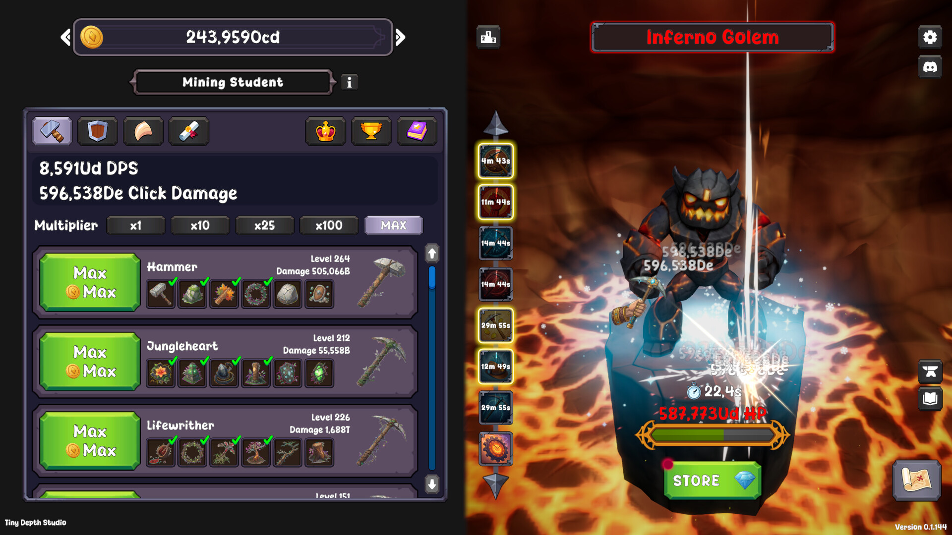 Clicker Ore screenshot #8