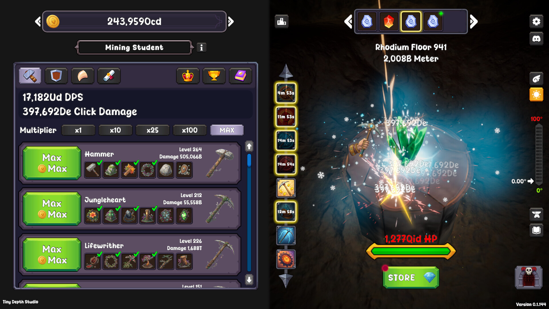 Clicker Ore screenshot #2