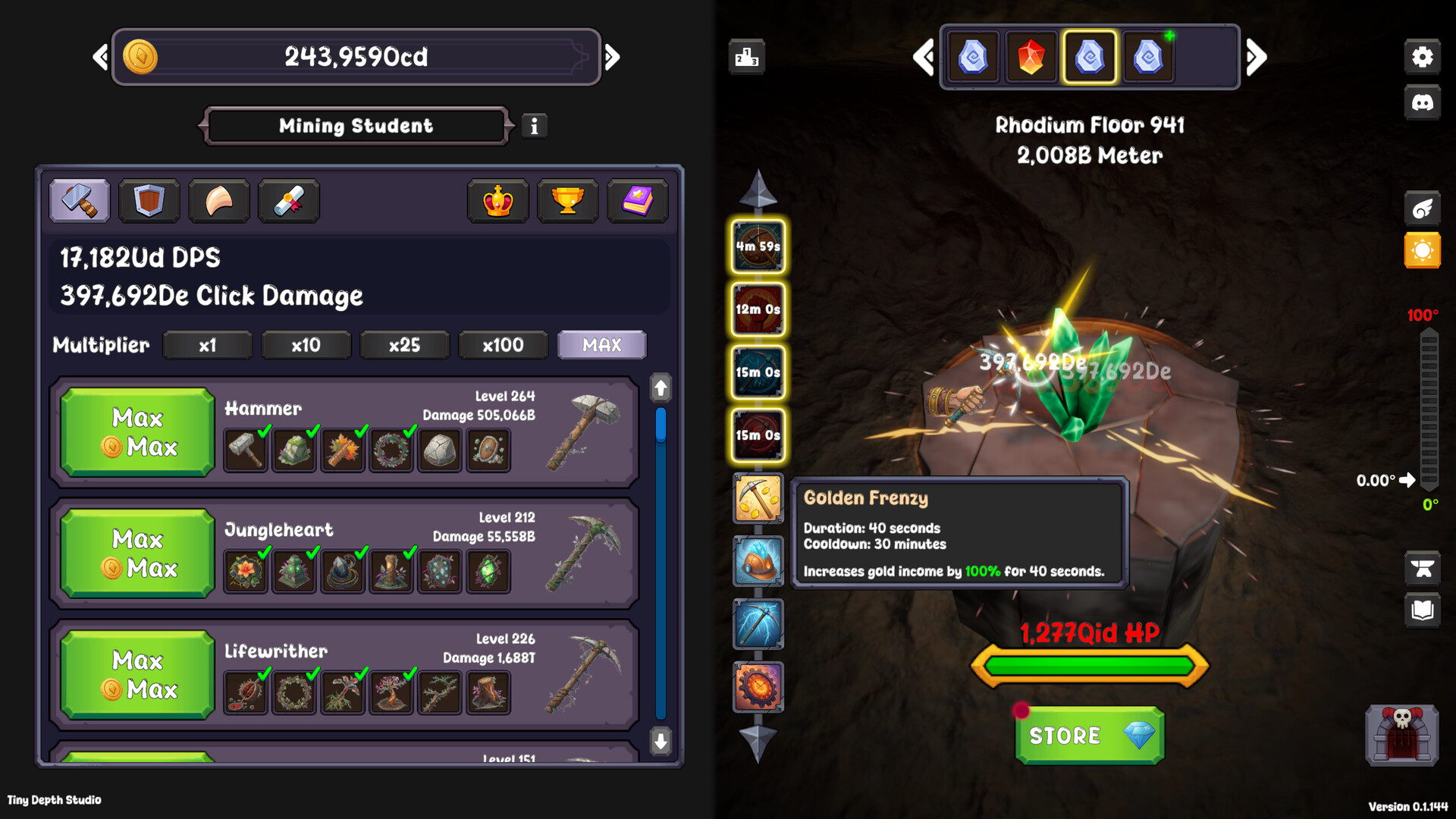 Clicker Ore screenshot #9