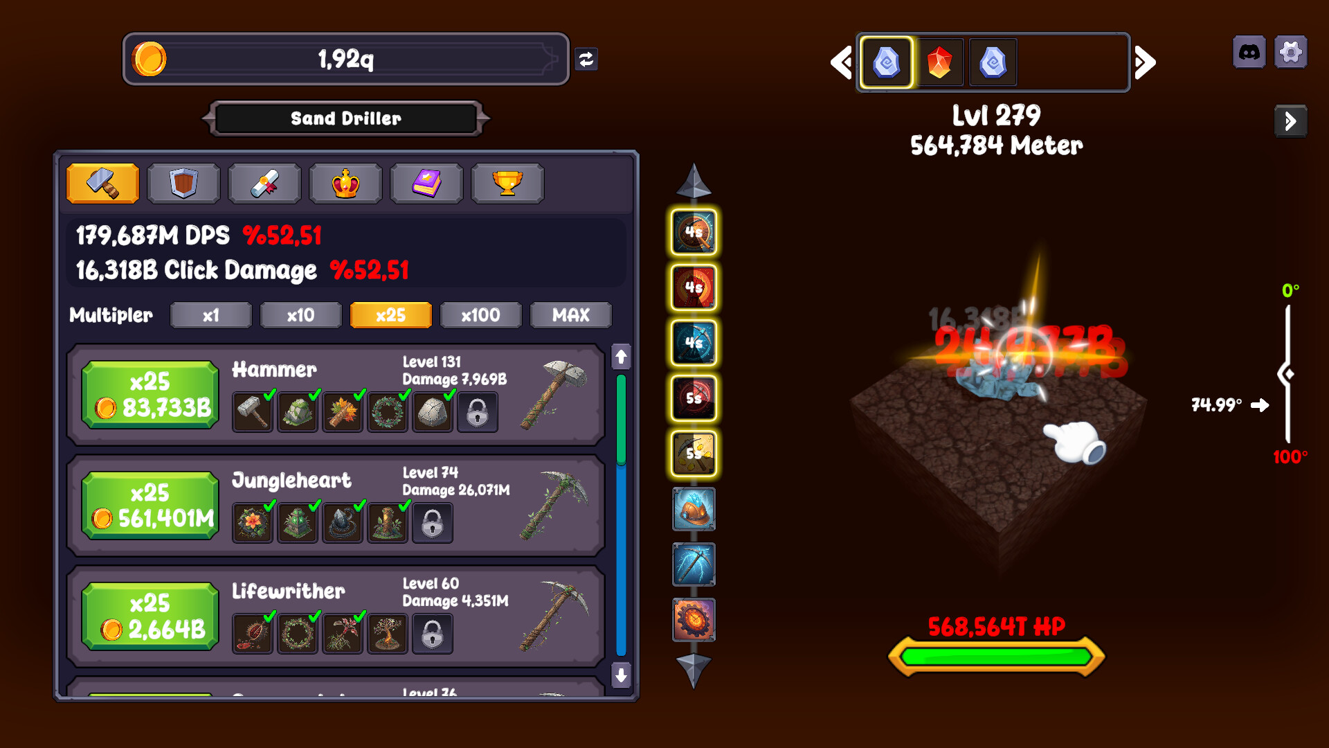 Clicker Ore screenshot #2