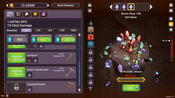 Clicker Ore screenshot 2