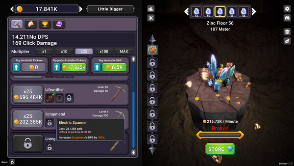Clicker Ore screenshot 1