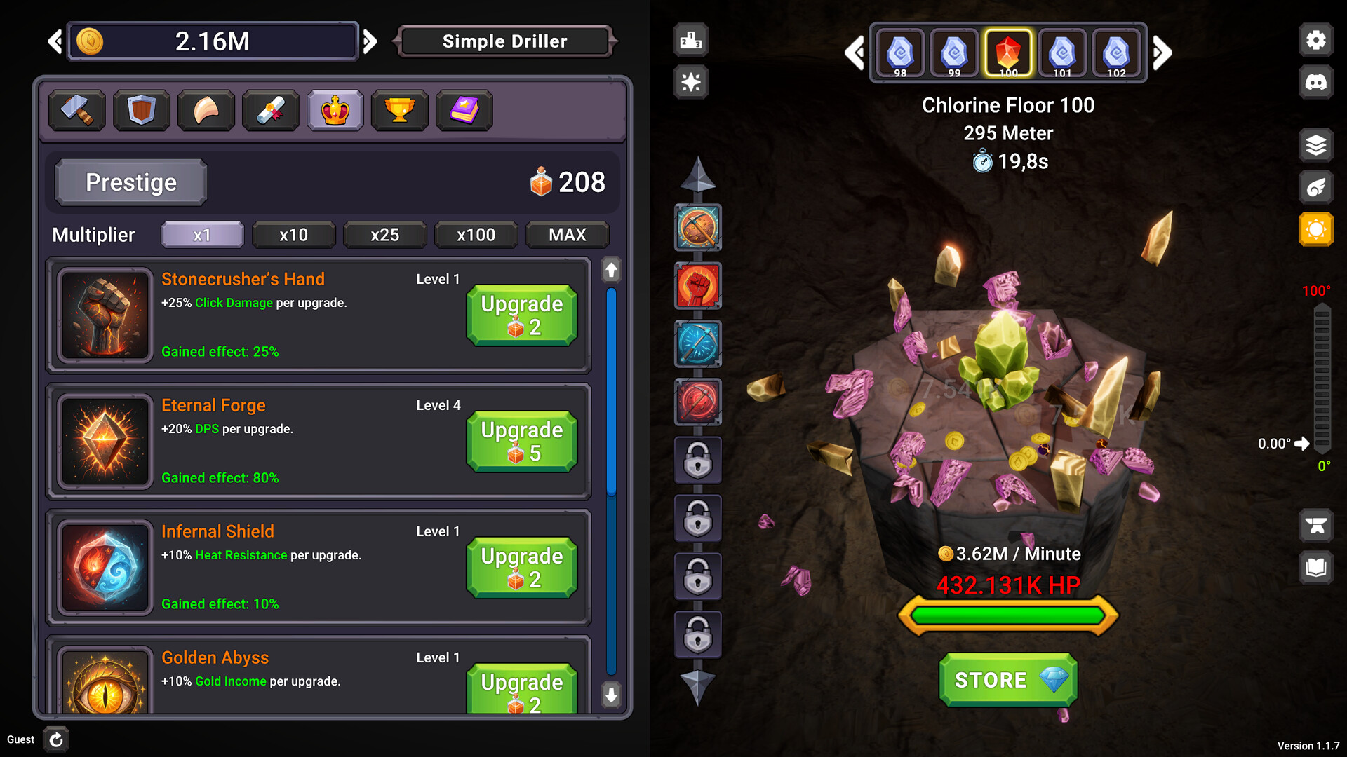 Clicker Ore screenshot 3