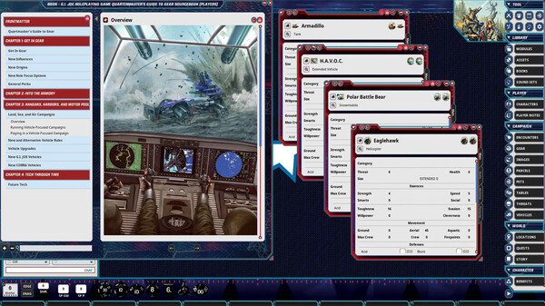 Fantasy Grounds - G.I. JOE Roleplaying Game Quartermaster's Guide to Gear Sourcebook