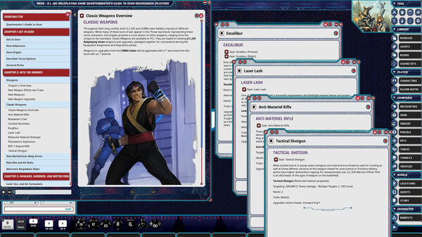 Fantasy Grounds - G.I. JOE Roleplaying Game Quartermaster's Guide to Gear Sourcebook