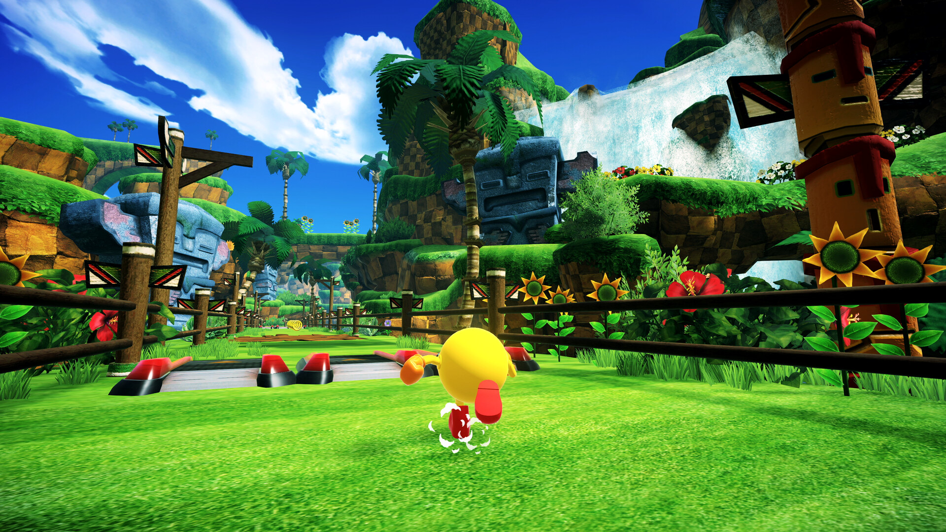 PAC-MAN WORLD 2 Re-PAC - Sonic the Hedgehog Collaboration Set Featured Screenshot #1
