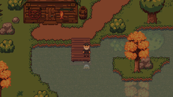 Screenshot of Frontier Roots gameplay showing in-action mechanics