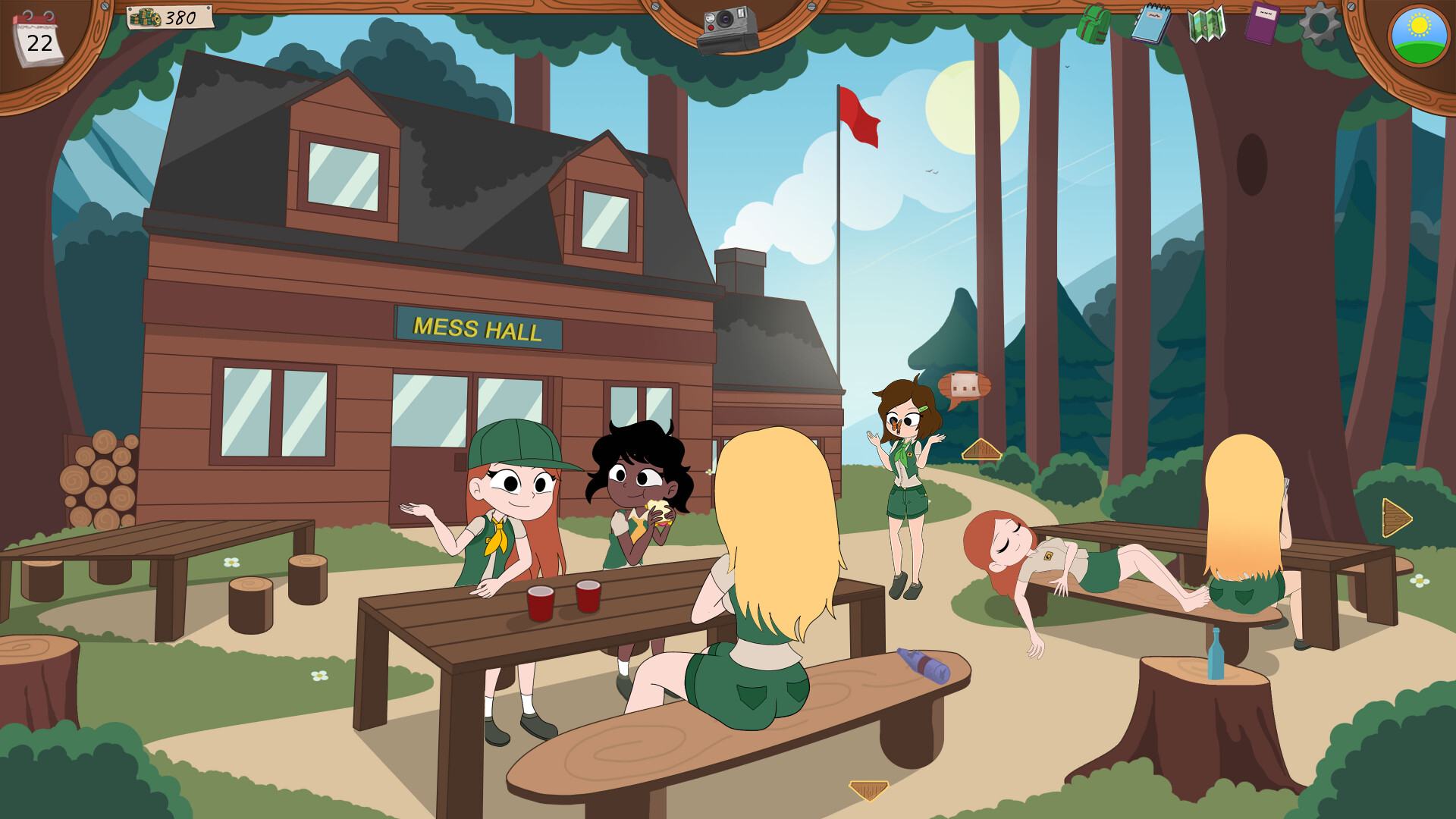 Camp Mourning Wood screenshot #3