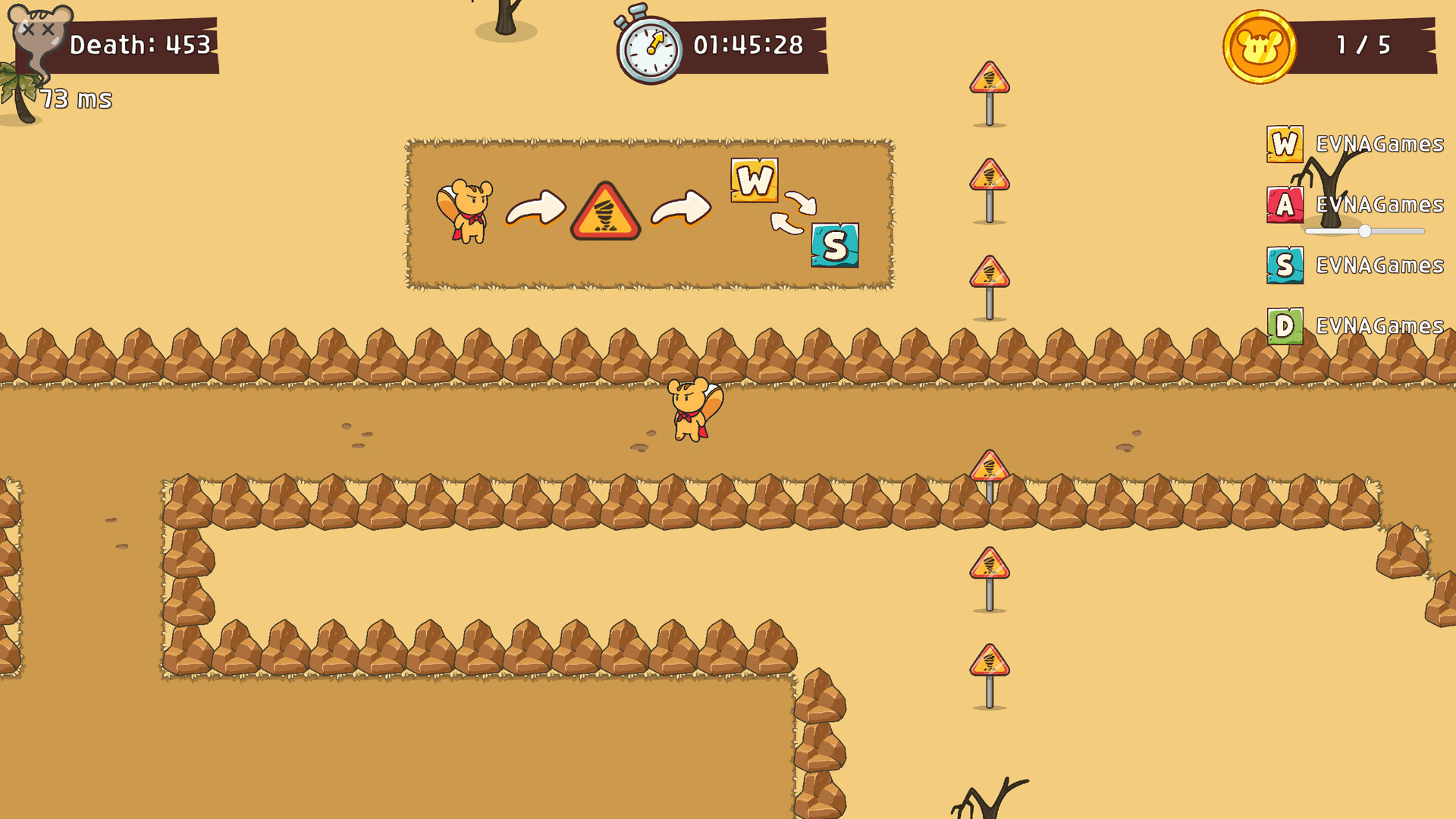 WASD : The Adventure of Tori screenshot #1