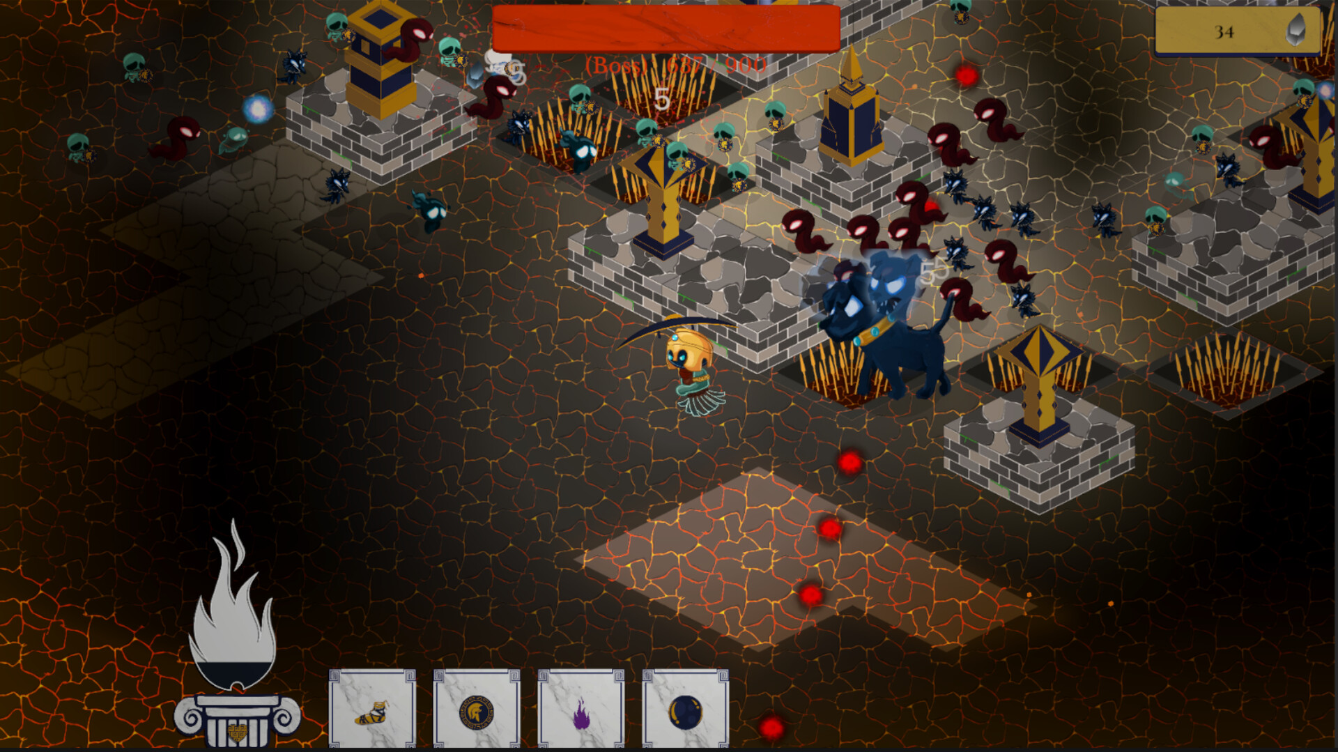 Survivor TD : Favor of the Gods screenshot #1