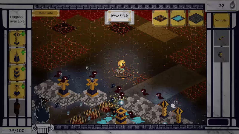 Survivor TD : Favor of the Gods video 1