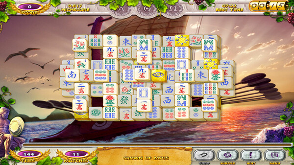 Скриншот из Mahjong Mysteries - Ancient Athena