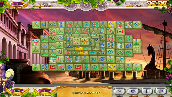 Скриншот из Mahjong Mysteries - Ancient Athena