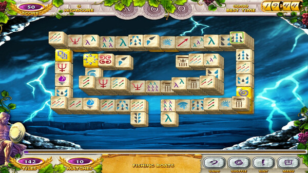 Скриншот из Mahjong Mysteries - Ancient Athena