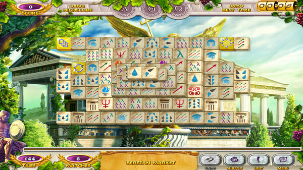 Скриншот из Mahjong Mysteries - Ancient Athena