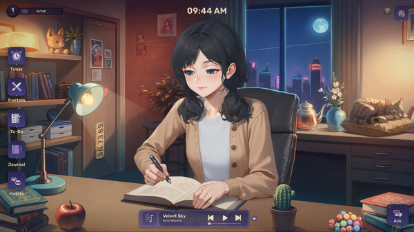 Lo-Fi Girl: AI Assistant 🎧🤍 Screenshot