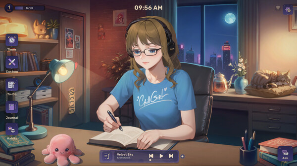 Lo-Fi Girl: AI Assistant 🎧🤍
