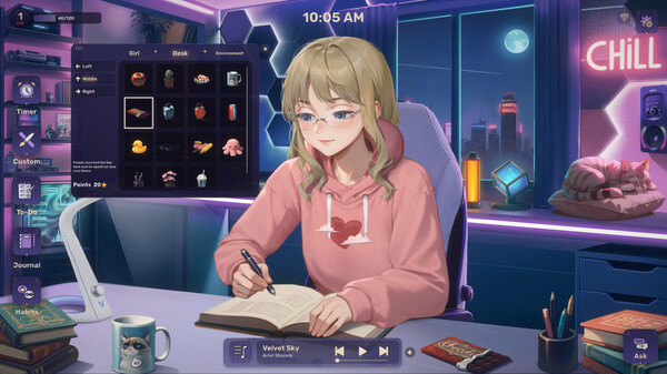 Lo-Fi Girl: AI Assistant 🎧🤍