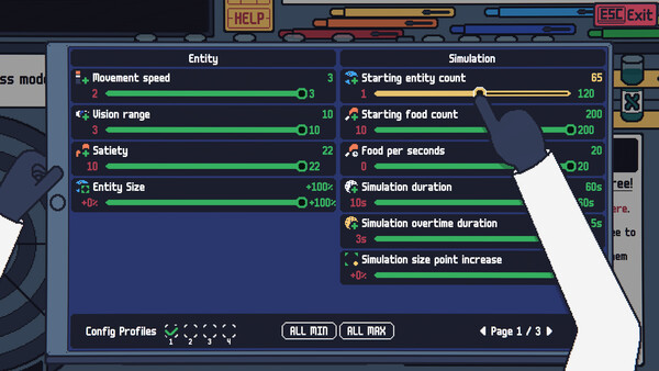 Simultree screenshot