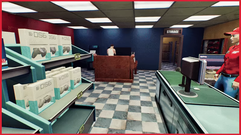 Gamer Stop Simulator : Prologue video 1